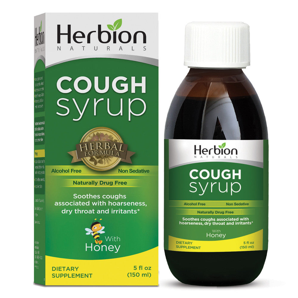 Herbion Naturals Throat Syrup - All Natural - 5 Oz