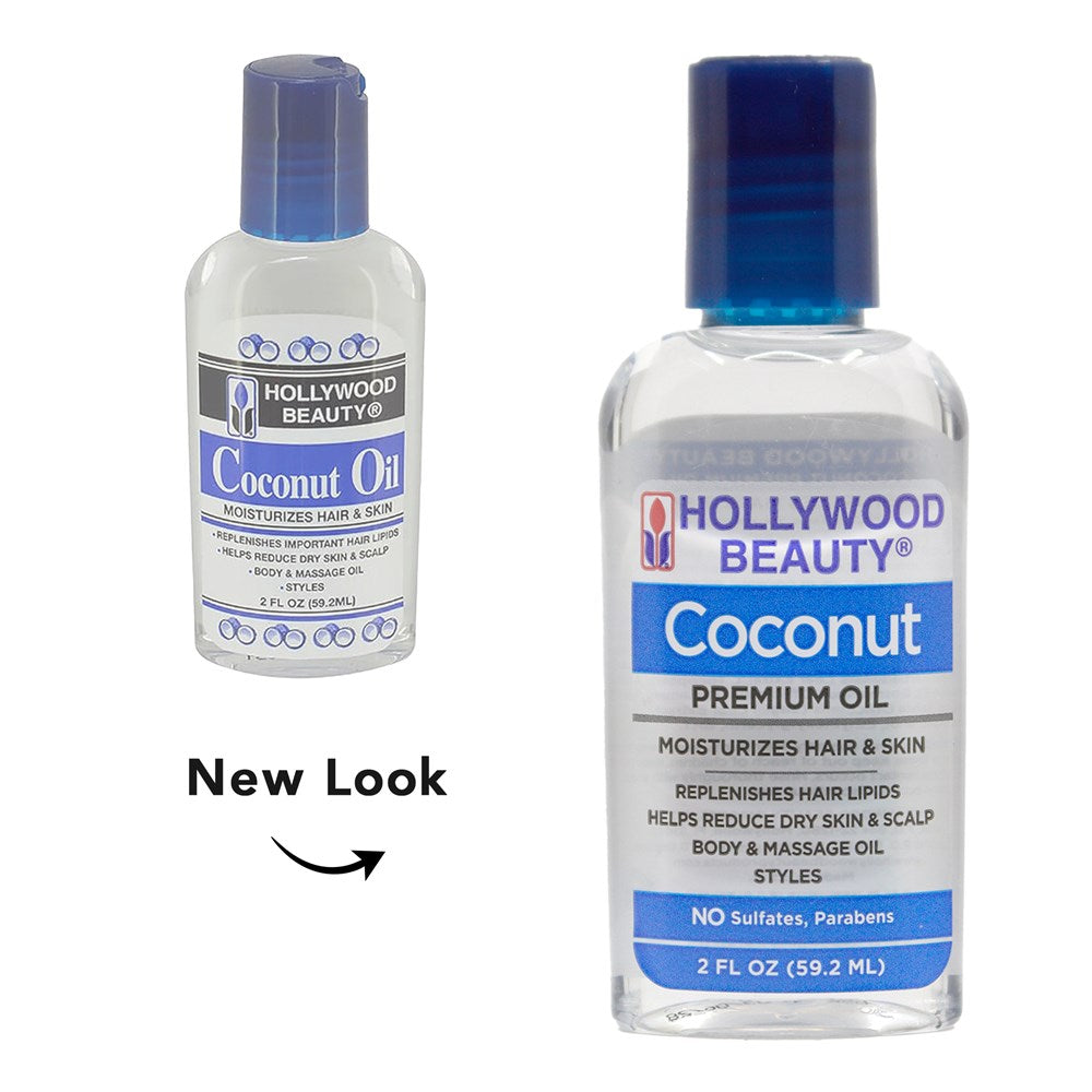Hollywood Beauty Coconut Oil 2 Fl Oz