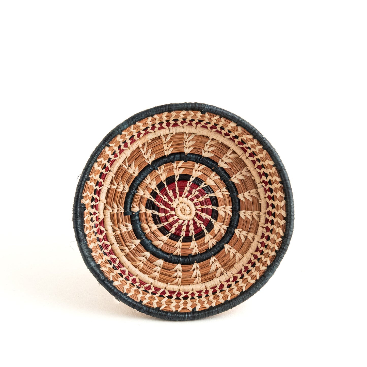 Pinwheel Pine Needle Basket