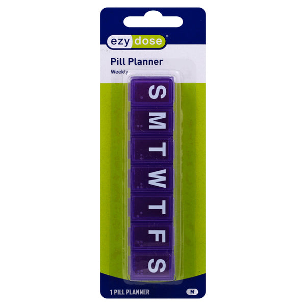 Ezy Dose Weekly Classic Pill Planner - Medium