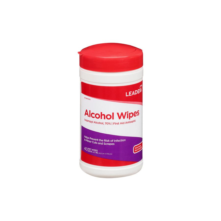 Leader Alcohol Wipes