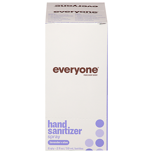 Everyone Lavender Aloe Hand Sanitizer 20 Oz Spray