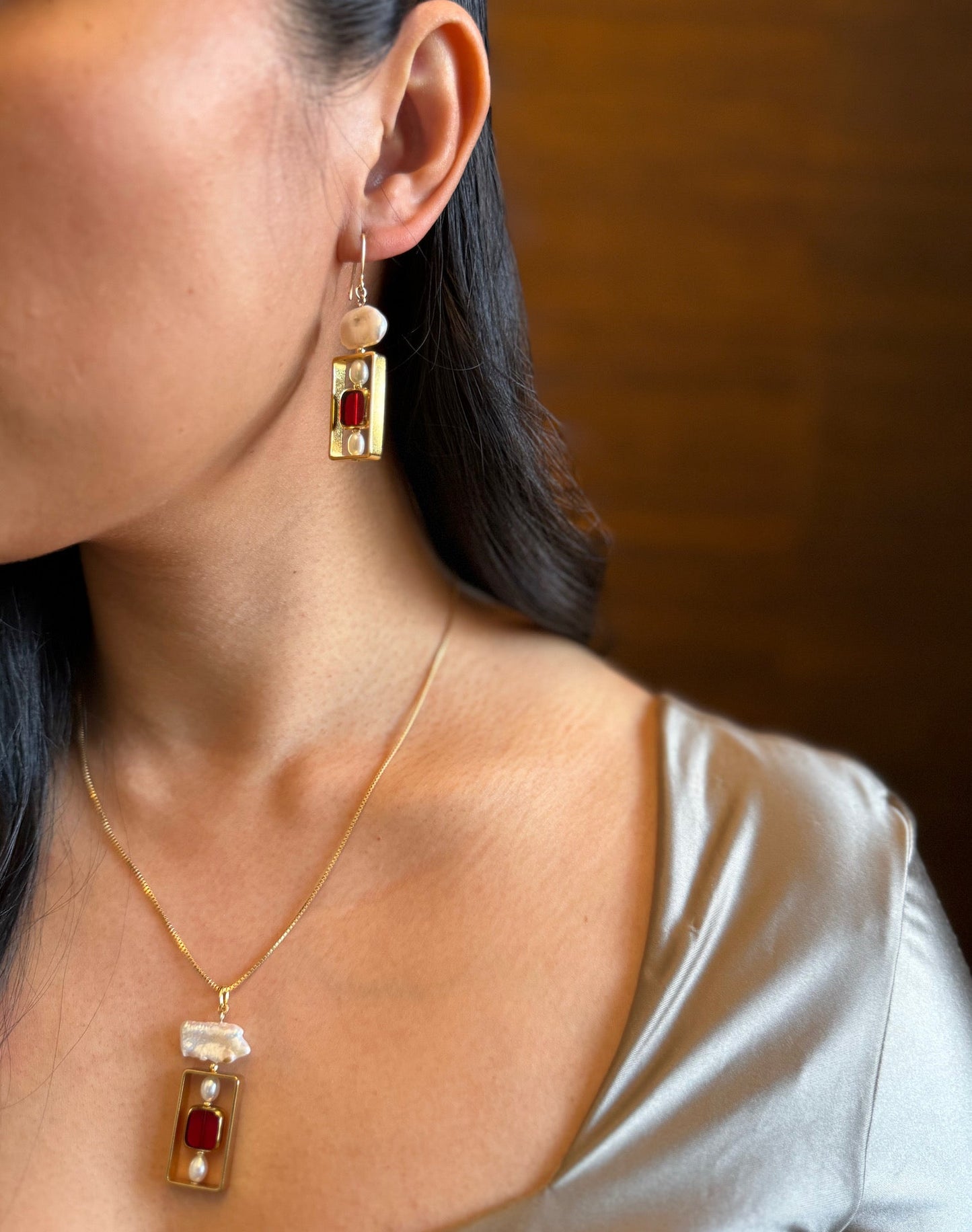 Art 2311N x Pearls Chain Necklace