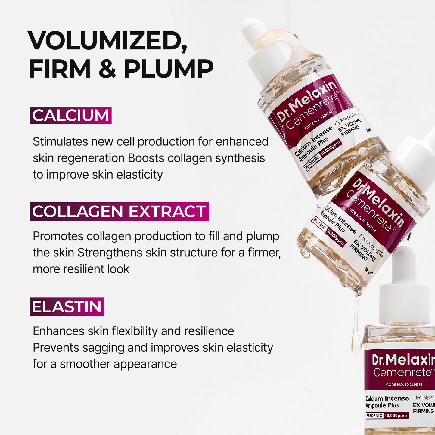 Dr. Melaxin Cemenrete Calcium Volume Ampoule Plus