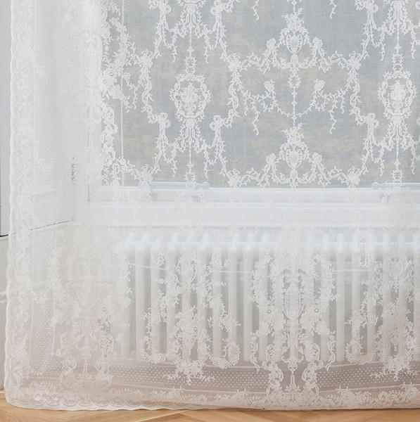 Premium Sheer Panels: The Linda - White - Osadia Concept Store