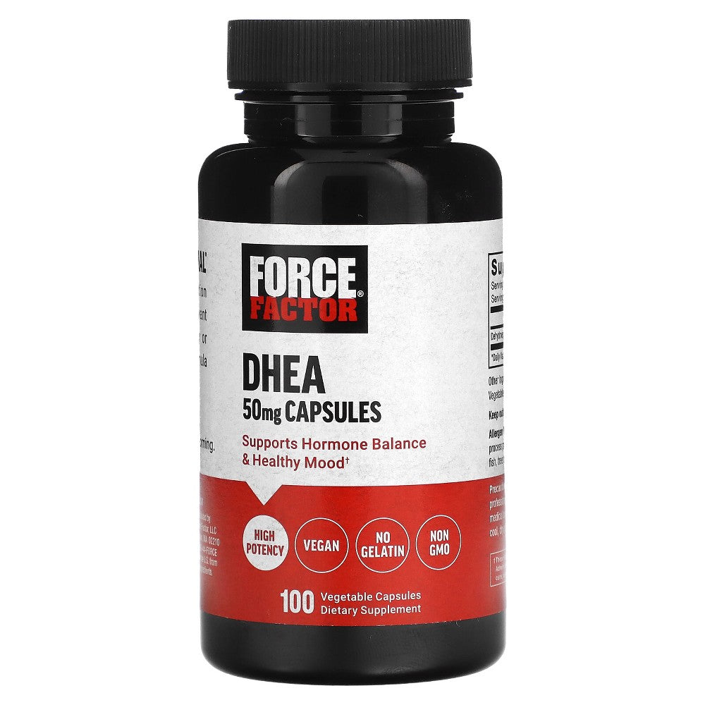 Force Factor DHEA, 50 Mg, 100 Vegetable Capsules