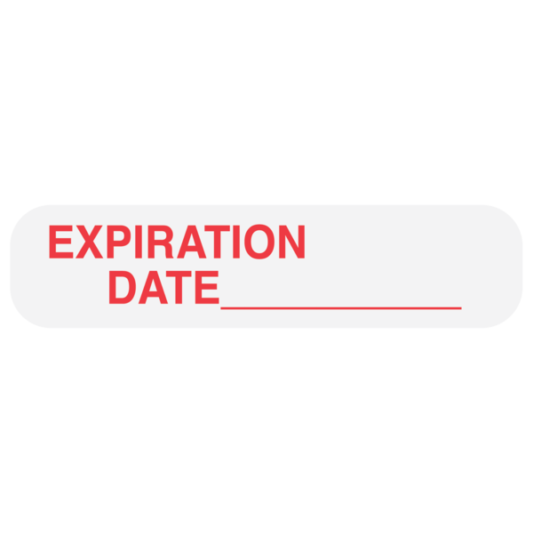 Apothecary Products "expiration Date" Label