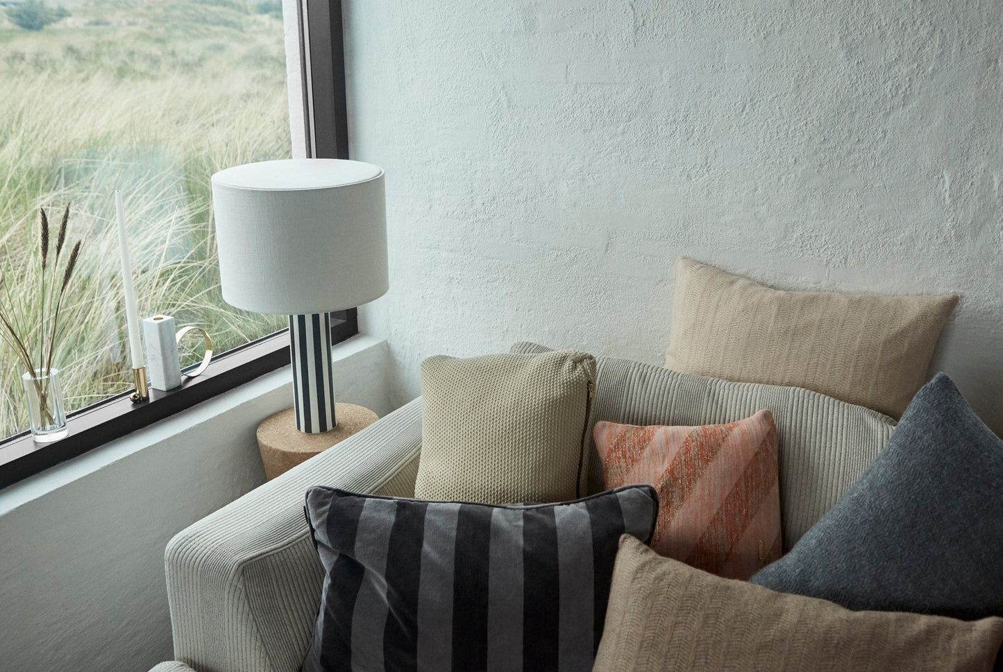 Kata Cushion Cover Only - Light Brown