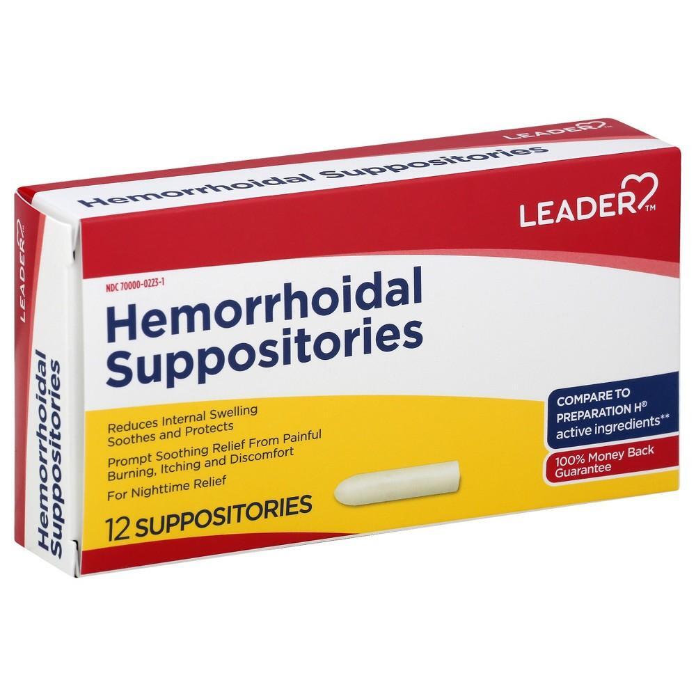 Leader Hemorrhoidal Suppositories