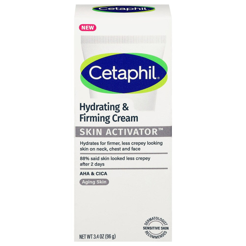 Cetaphil Hydrating & Firming Face Neck & Chest Cream 3.4oz