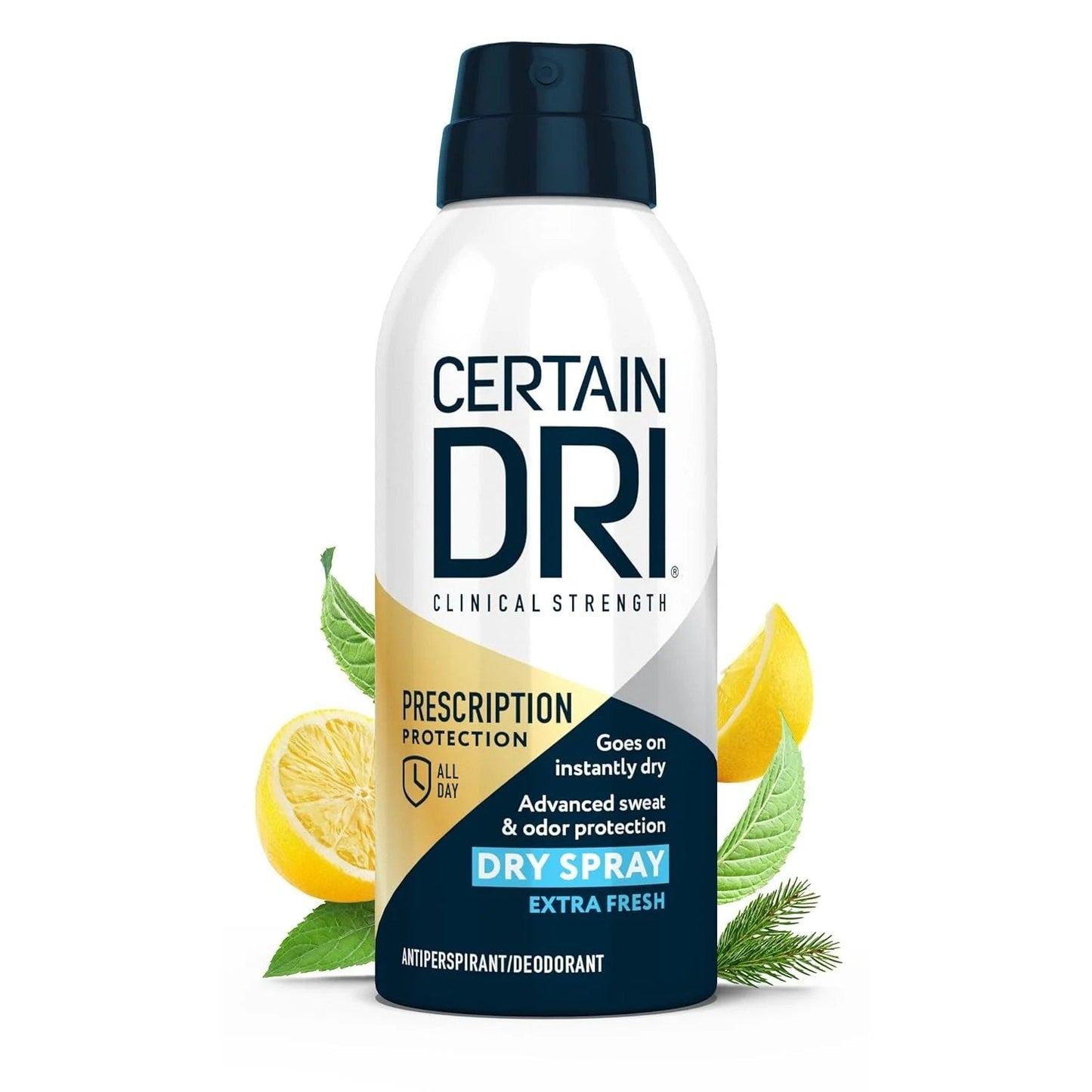 Certain Dri Prescription Strength Clinical Antiperspirant Deodorant Dry Spray Extra Fresh