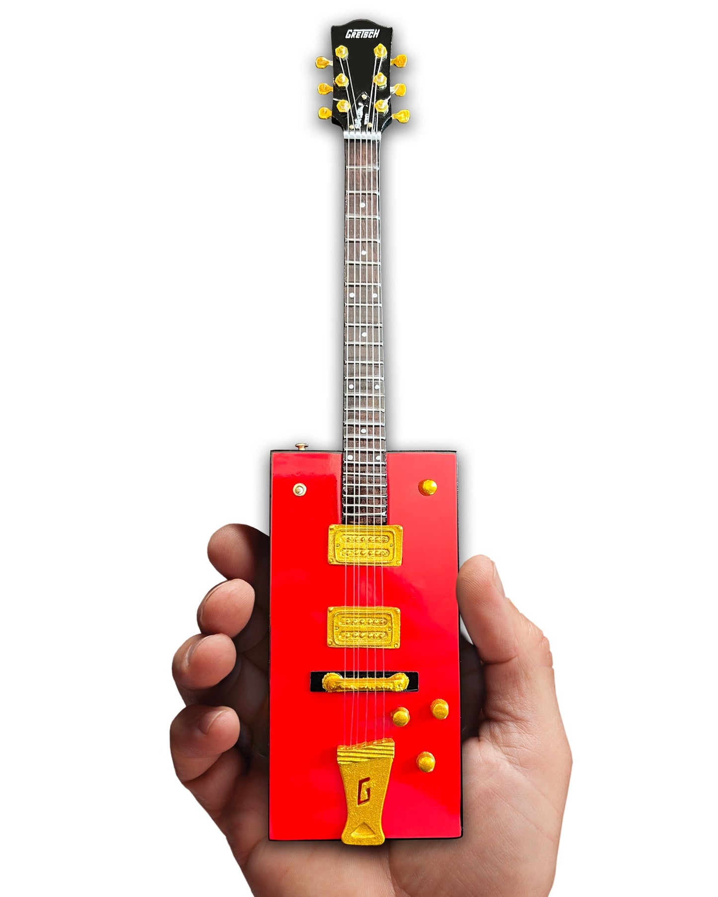 Bo Diddley Signature Firebird Red Gretsch G6138 Box Mini Guitar Model - Osadia Concept Store