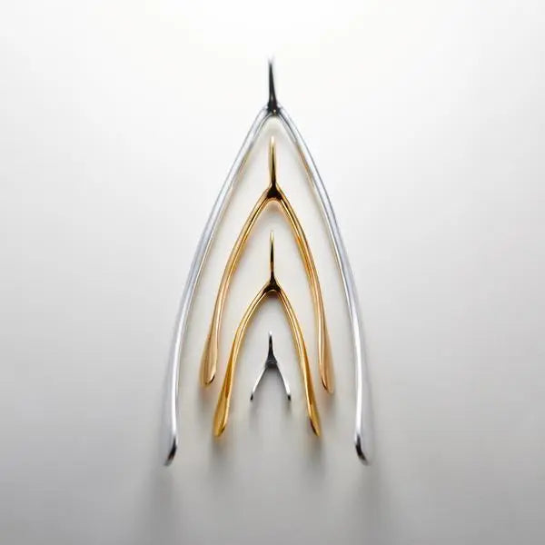 Wishbone Bookend Pair