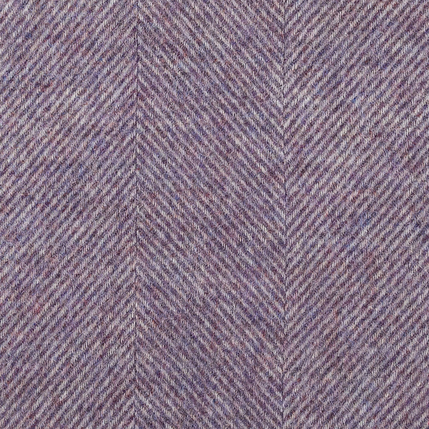 Southampton Home Shetland Lambswool Herringbone Throw – Lavender | Woven in England