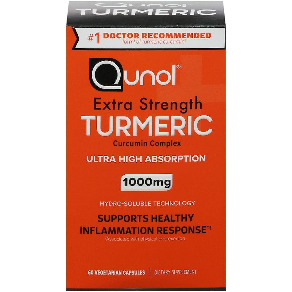 Qunol Extra Strength Turmeric 1000mg Capsules
