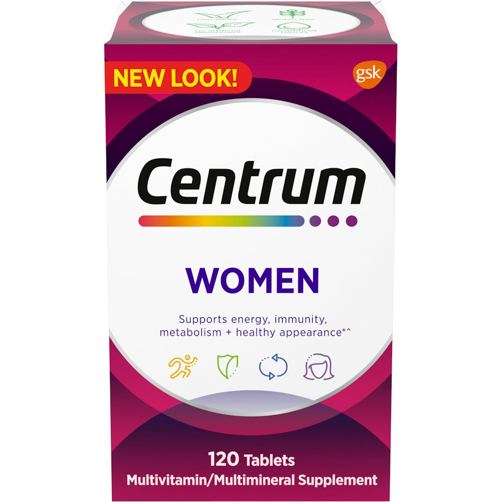 Centrum Multivitamin/Multimineral Supplement, Women, Tablets