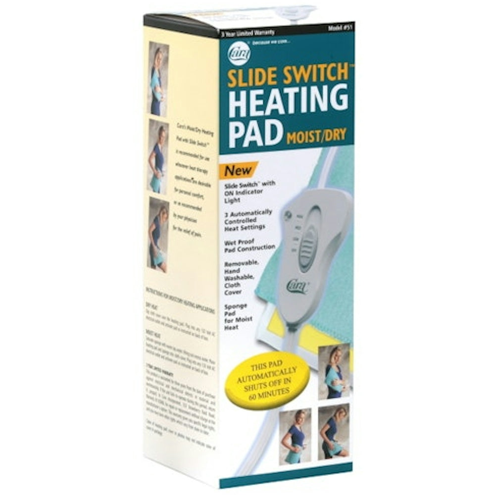 Cara Select Heat Switch Heating Pad Moist/Dry #51