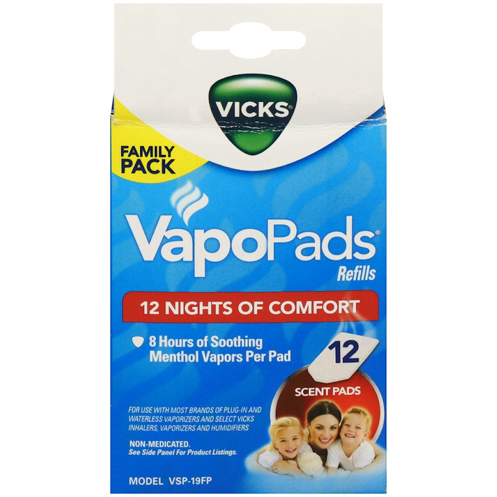 Vicks Scent Pads, Refills, Family Pack