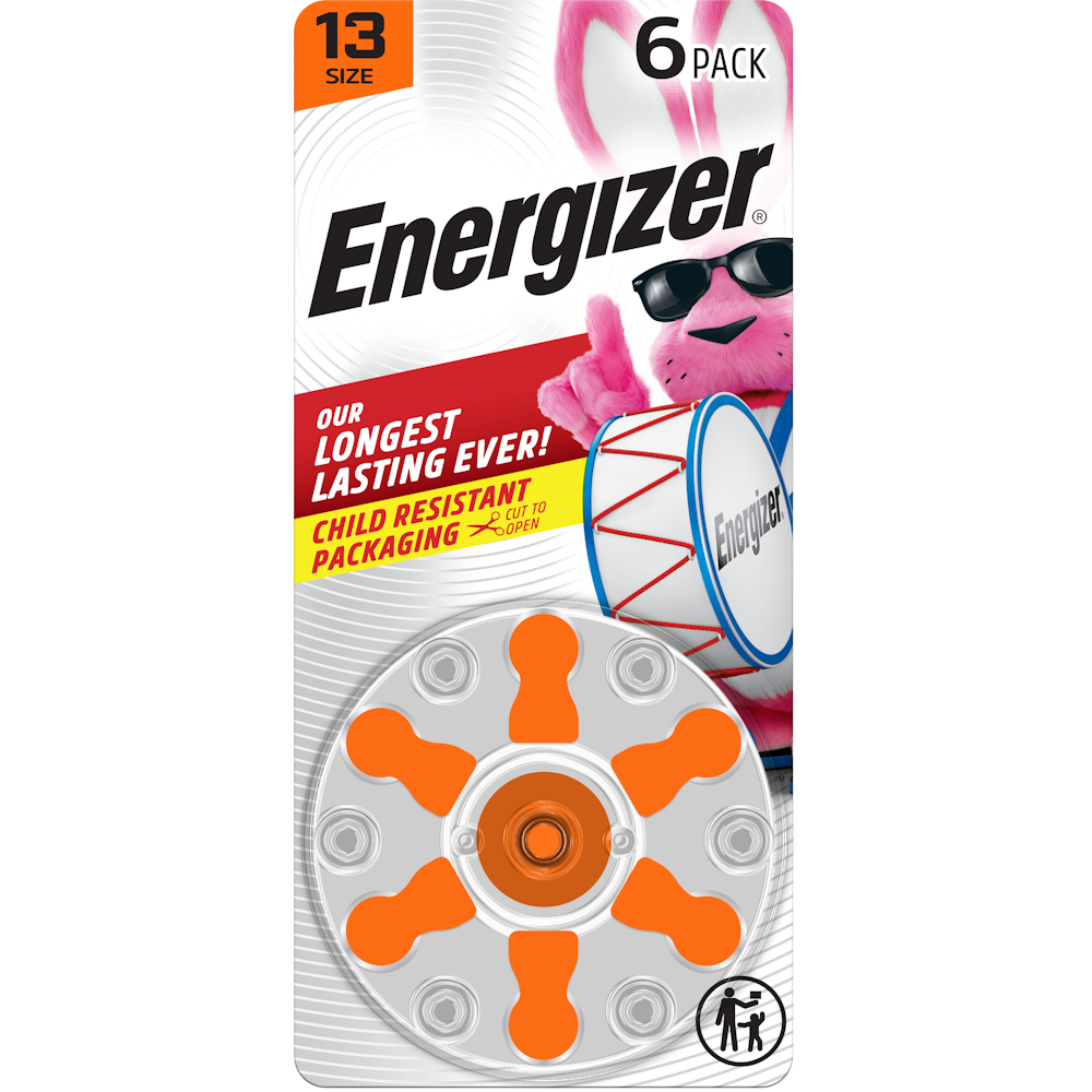Energizer Size 13 Hearing Aid Batteries