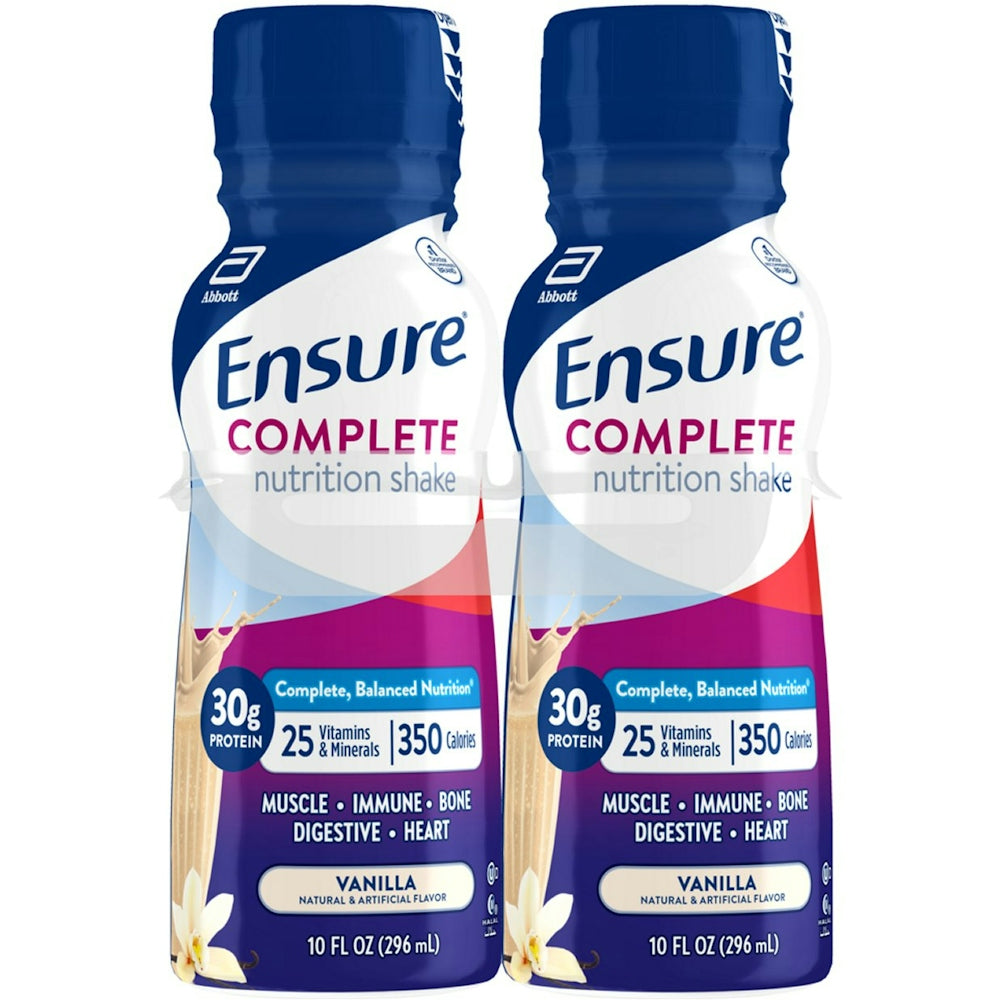Ensure Complete Vanilla Nutrition Shake 4-10 Fl Oz Bottle