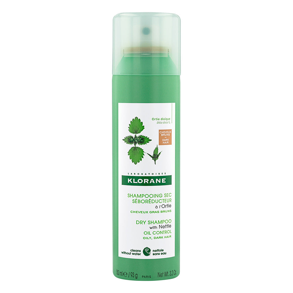 Klorane Dry Shampoo With Nettle For Oily Dark Hair 150ml