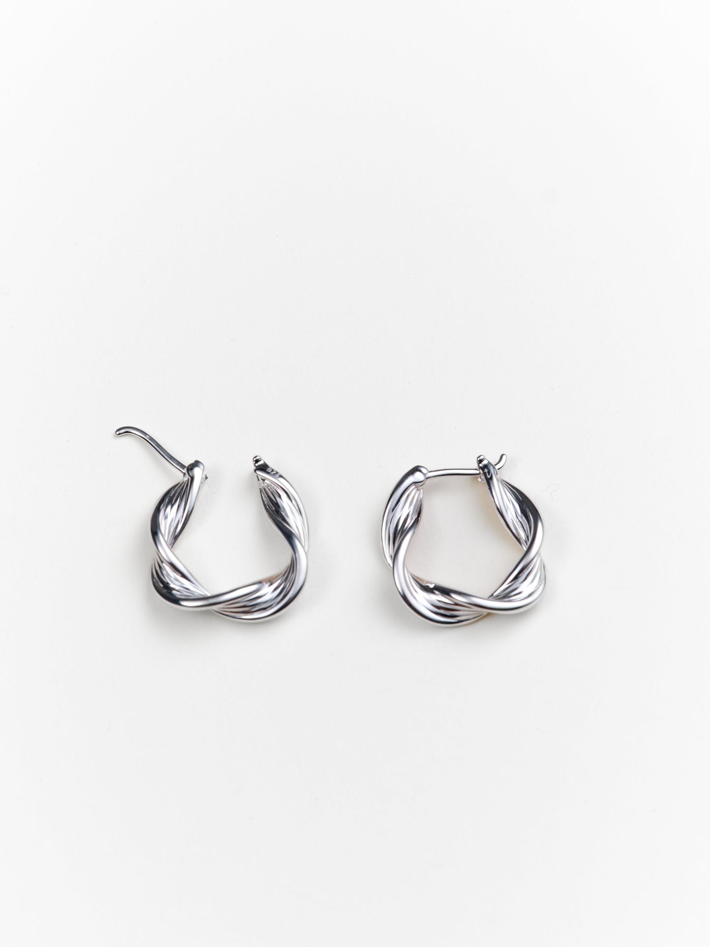 Sunny Twisted Hoops