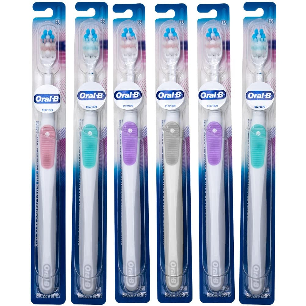 Oral-B Gum Care Extra Soft Toothbrush For Sensitive Teeth And Gums, Compact Small Head