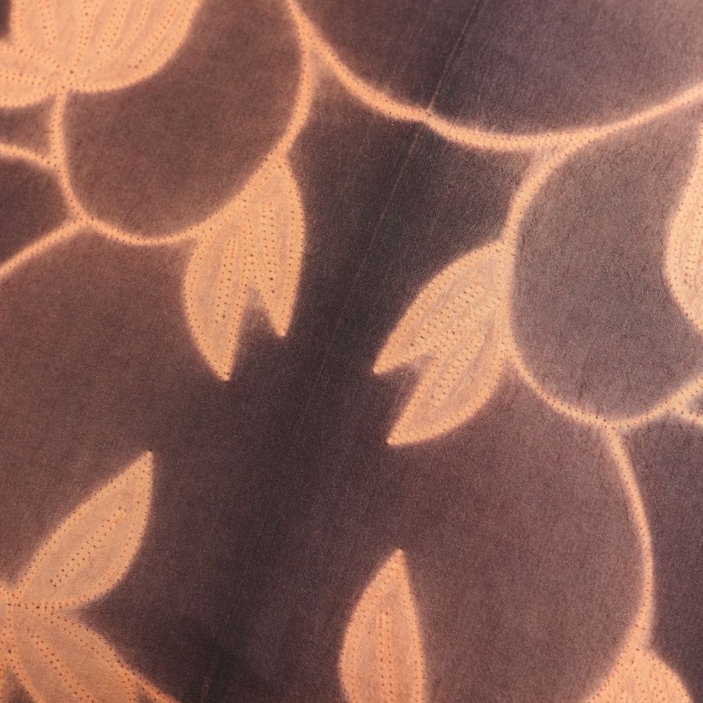 Folio Ebony Handcrafted Shibori Mulberry Silk Pillow