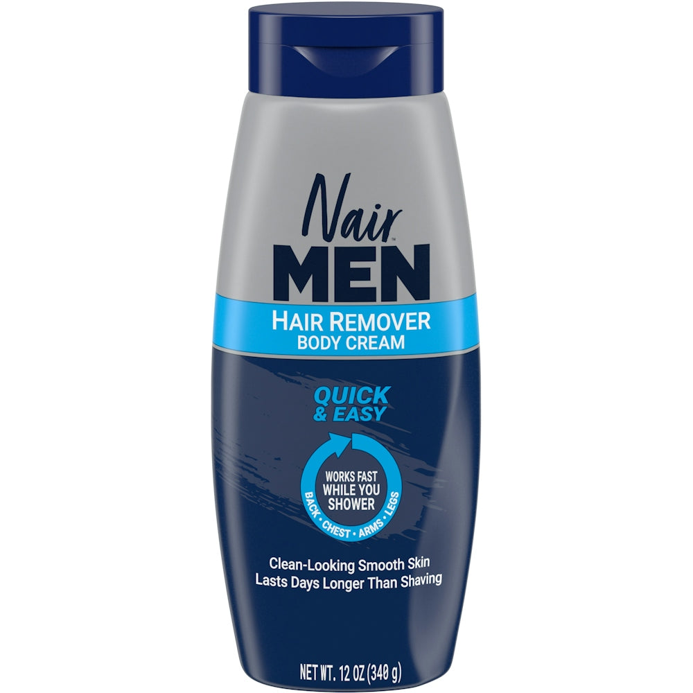 Nair Men Hair Remover Body Cream 12 Oz