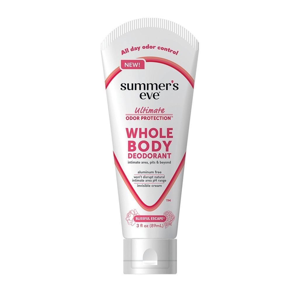 Summer's Eve Ultimate Odor Protection Whole Body Deodorant - Blissful Escape - 3 Fl Oz