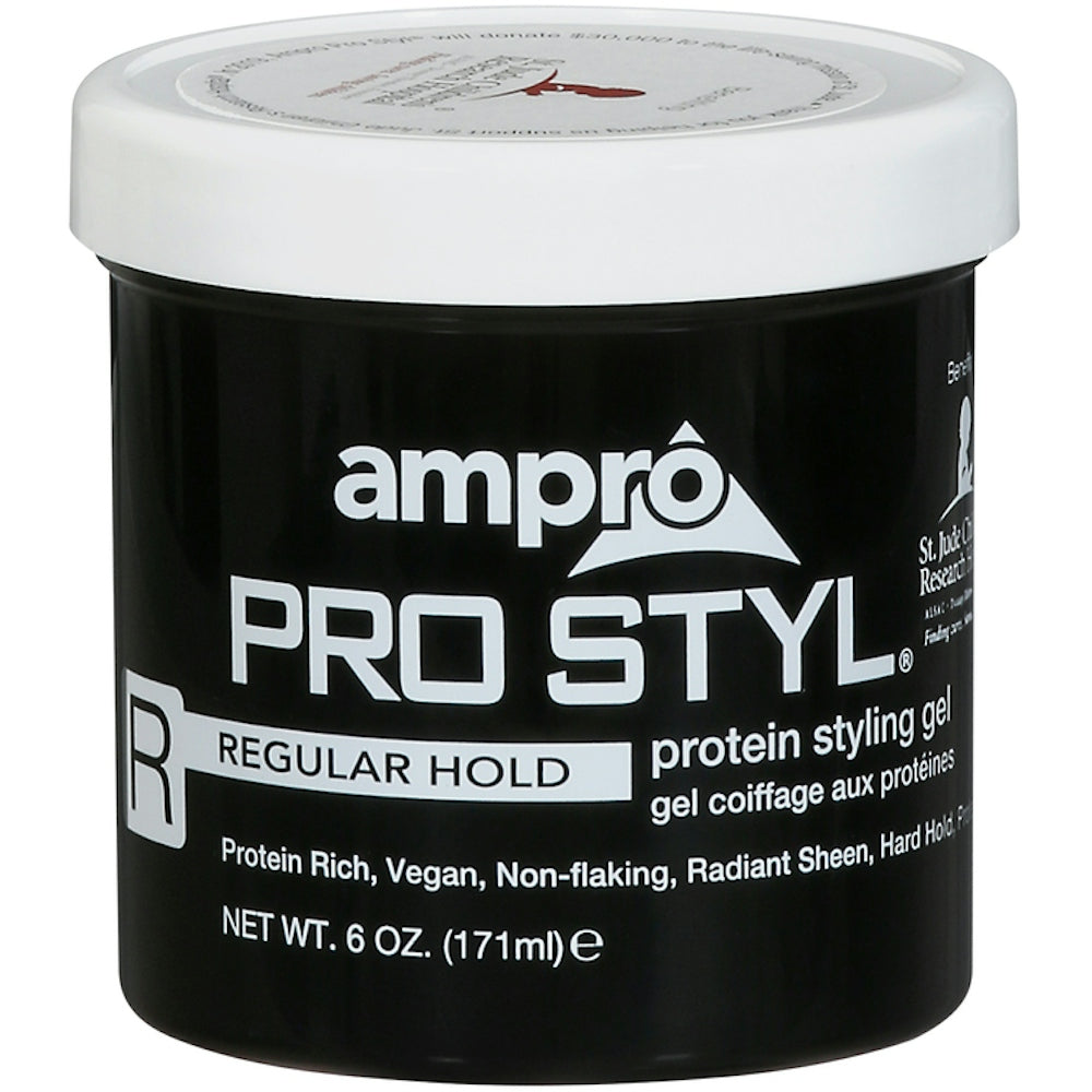 Ampro Styl Regular Hold Protein Styling Gel 6 Oz