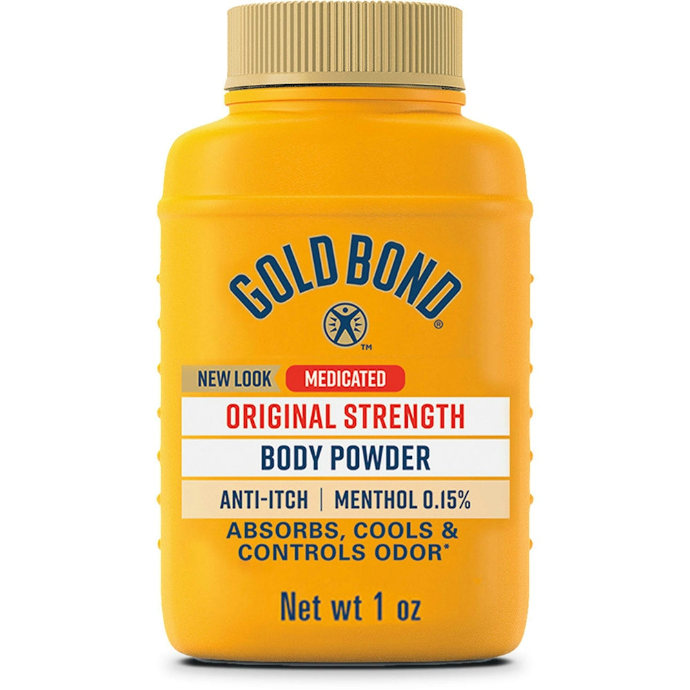 Gold Bond Body Powder, Original Strength, Medicated, 1 Ounce