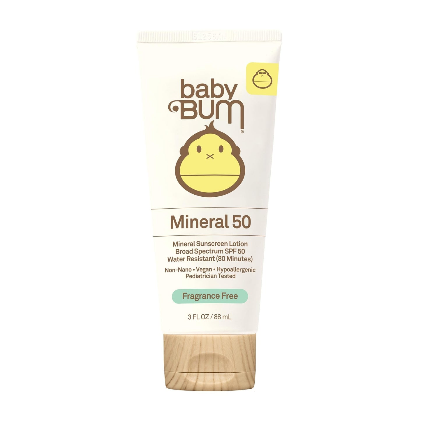 Baby Bum Mineral Sunscreen Lotion SPF 50 - 3 Fl Oz