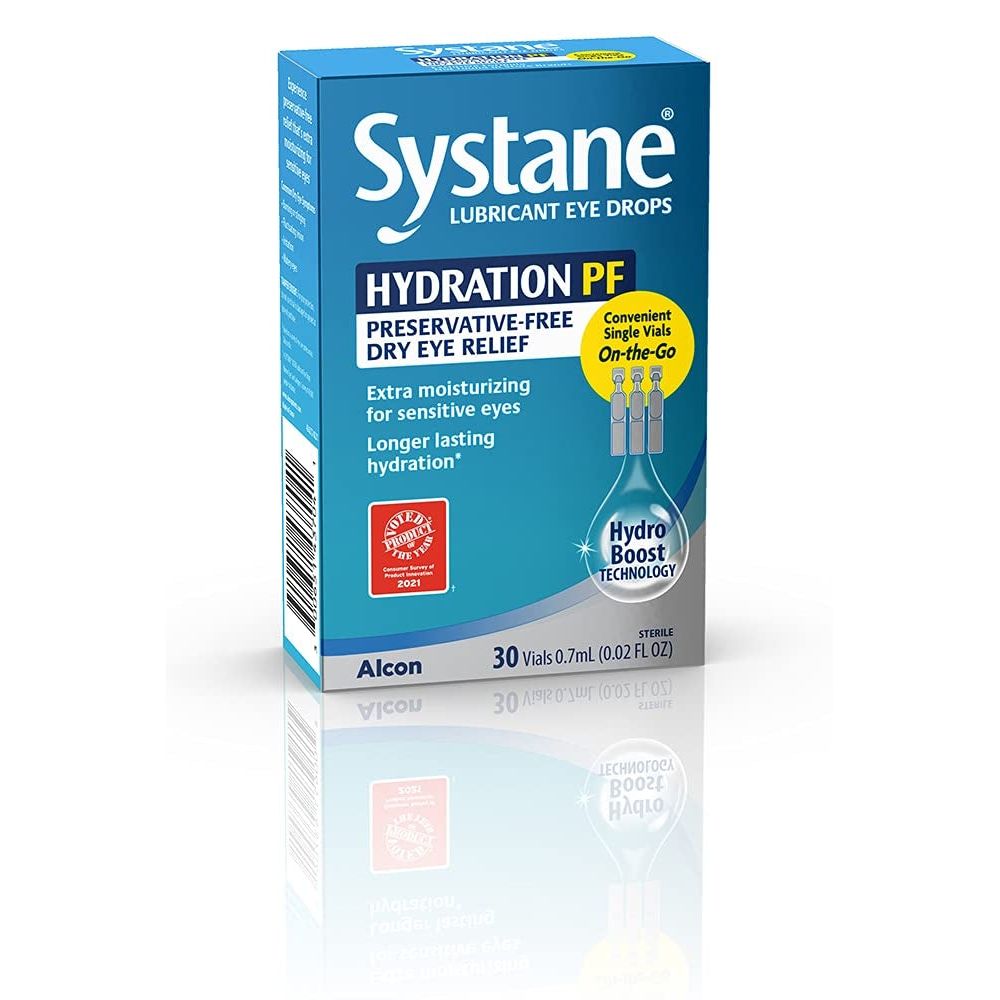 Systane Hydration PF Lubricant Eye Drops Vials - 30ct