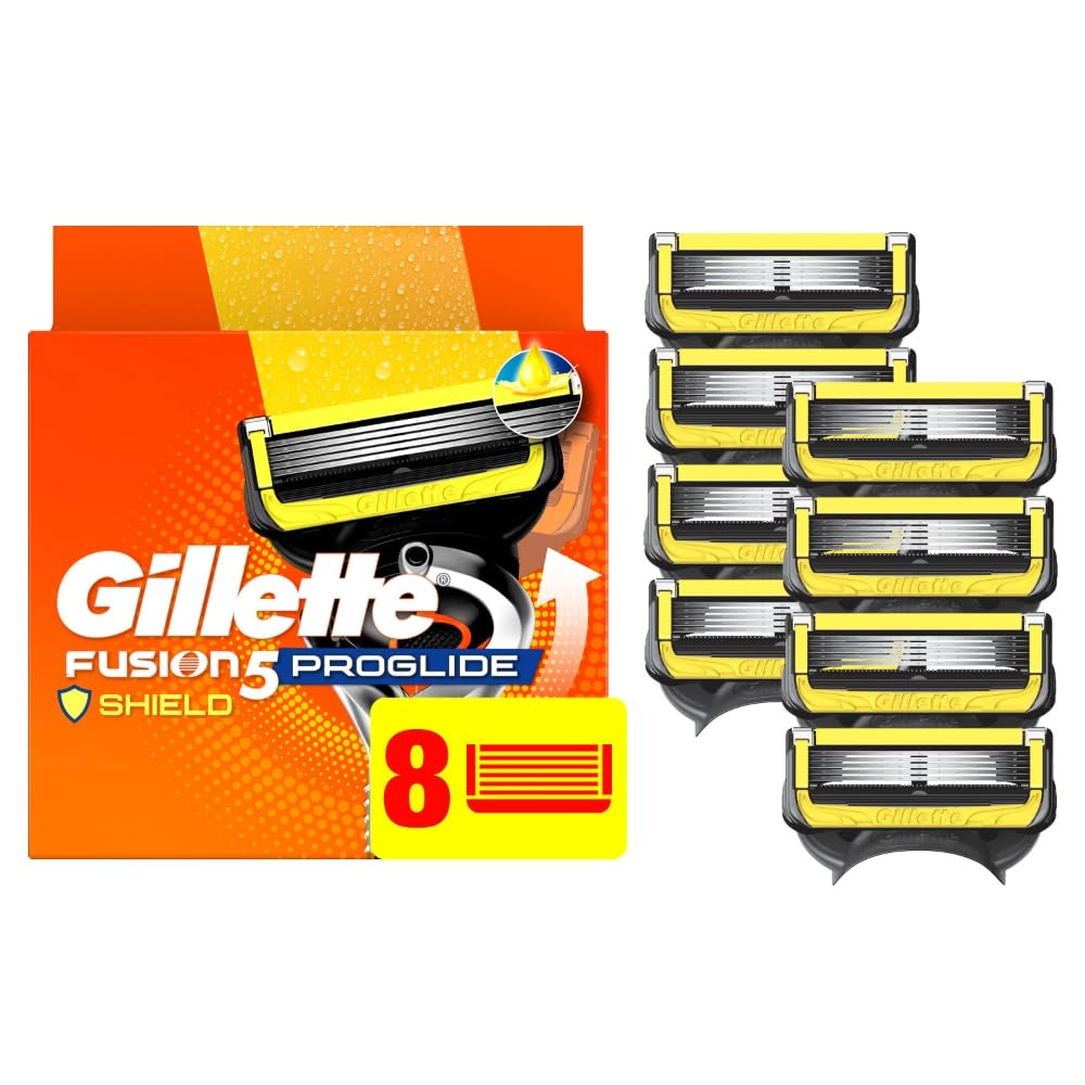 Gillette Fusion ProShield Men's Razor Blade Refills, 8 Count, Mens Razors / Blades