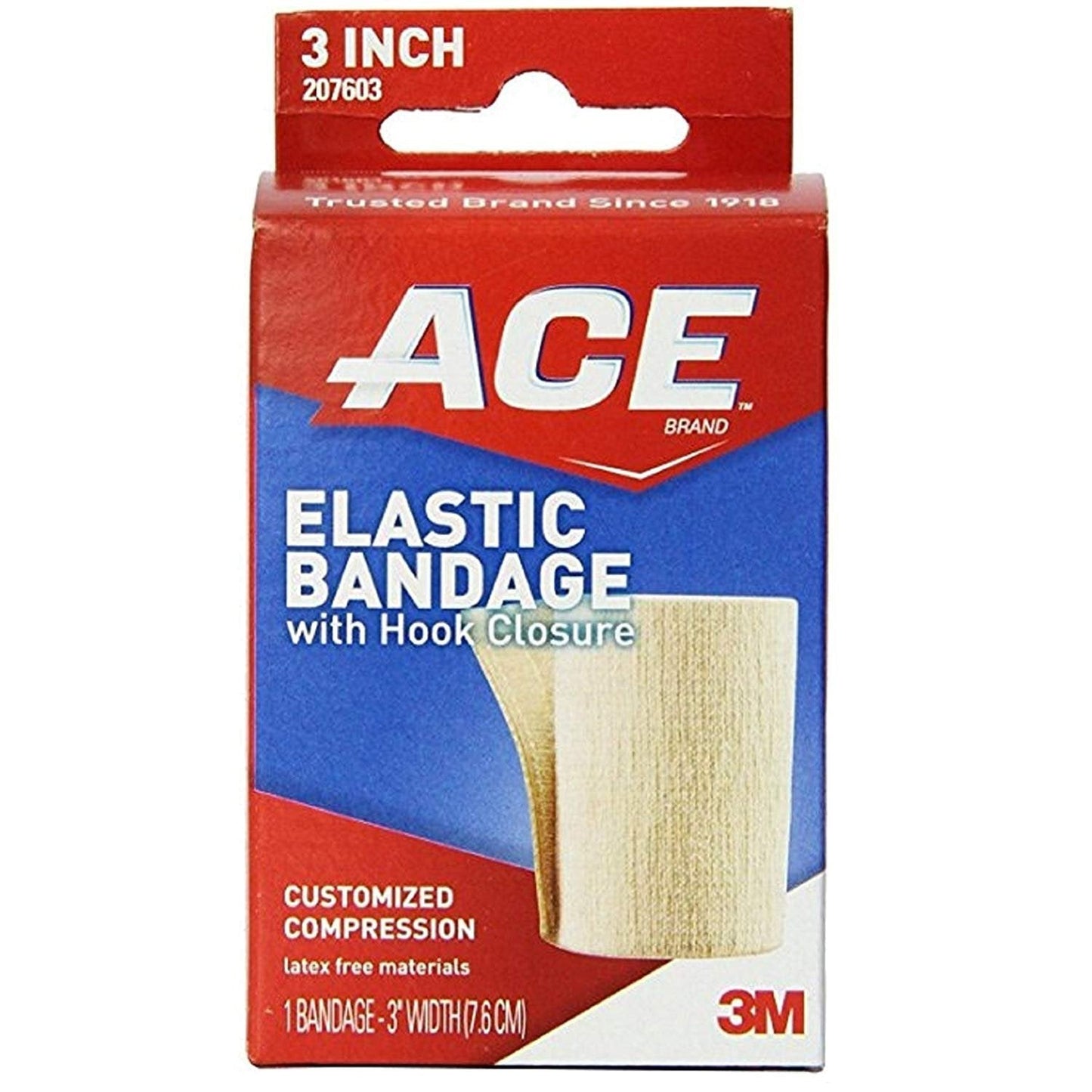 ACE Elastic Bandage, Antimicrobial, Advanced, 3 Inch Width