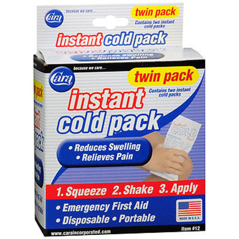 Cara Cold Pack, Instant, Twin Pack