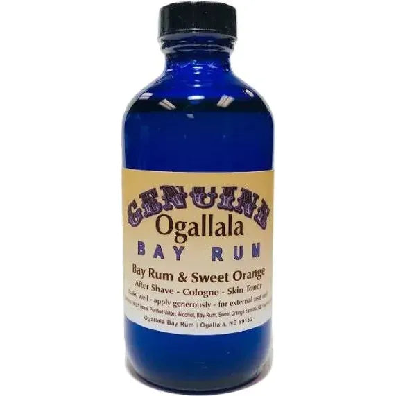 Ogallala Bay Rum & Sweet Orange Pre Shave - After Shave - Skin Toner 4 Oz