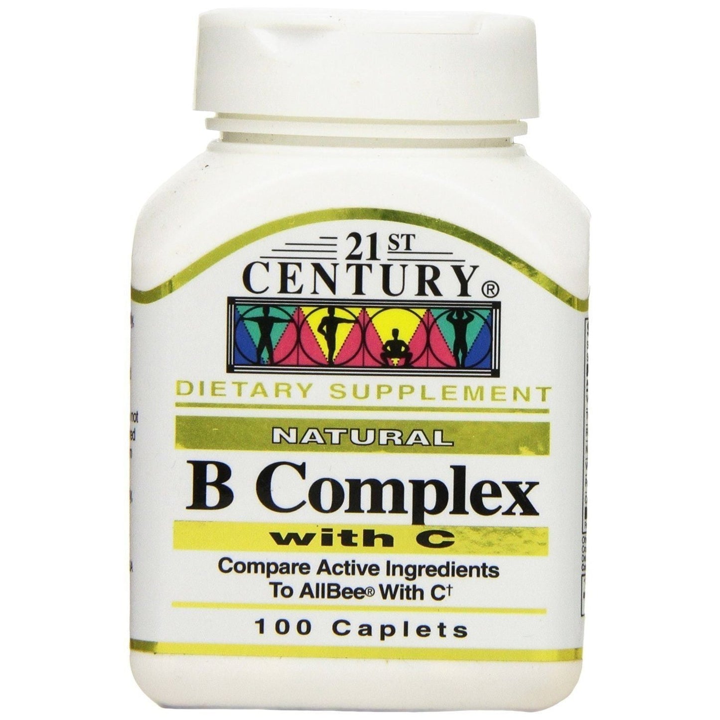 21st Century B Complex Plus Vitamin C, 100 Tablets