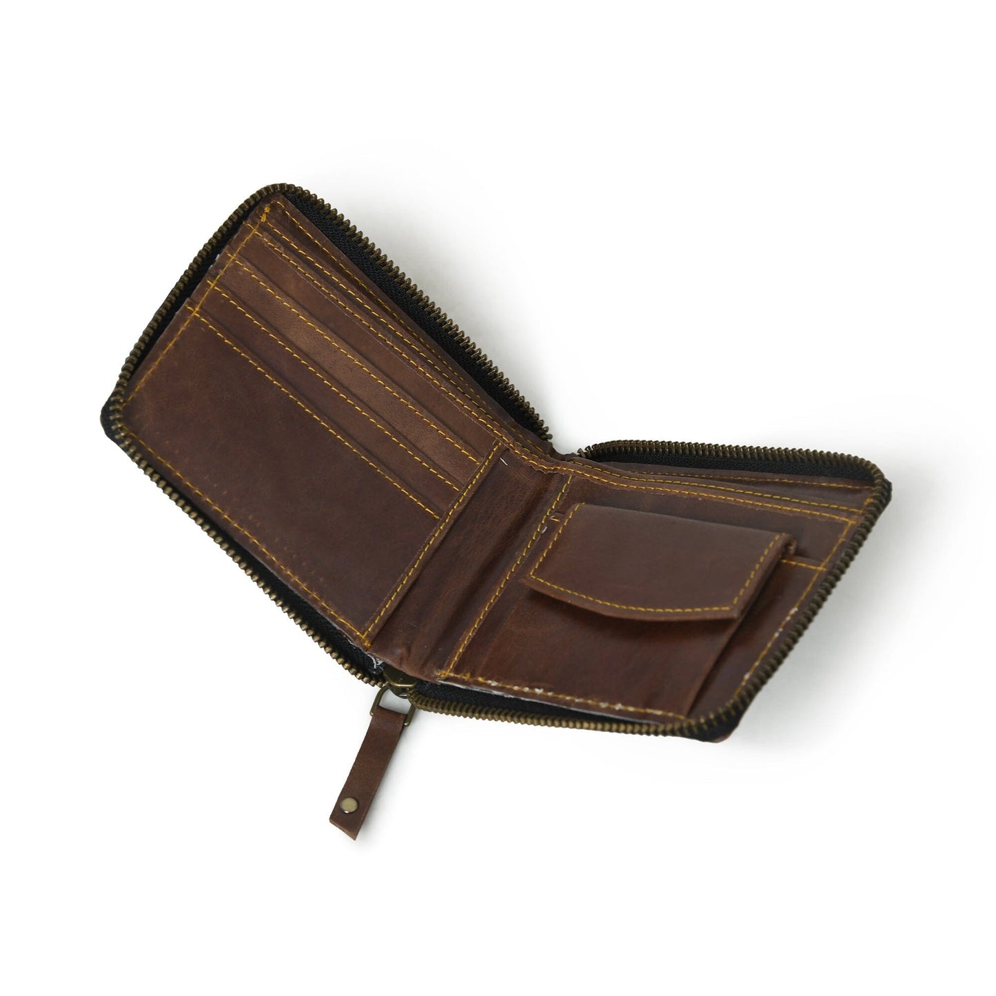 Adams Bi-Fold Wallet- Walnut Brown - Osadia Concept Store