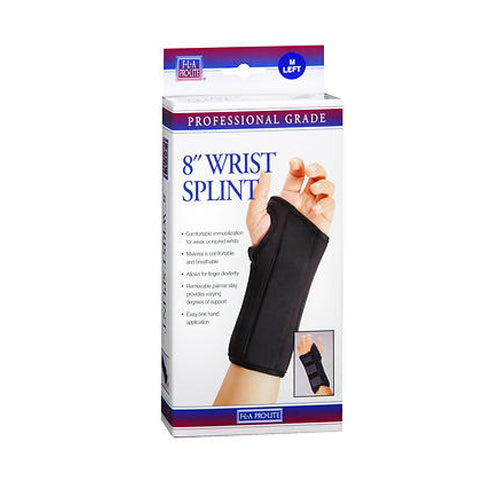 Fla Orthopedics H&PC-13631 ProLite Wrist Splint Brace : Left Medium