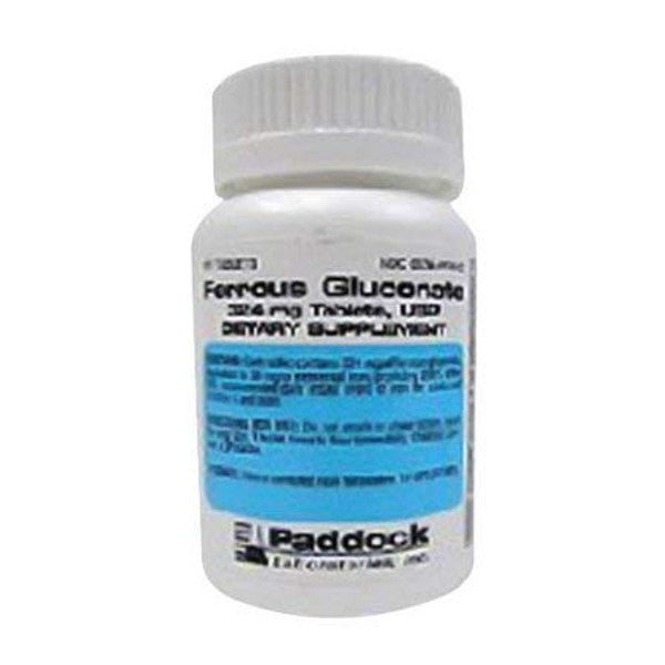 Paddock Perrigo Ferrous Gluconate Tablets 324 Mg