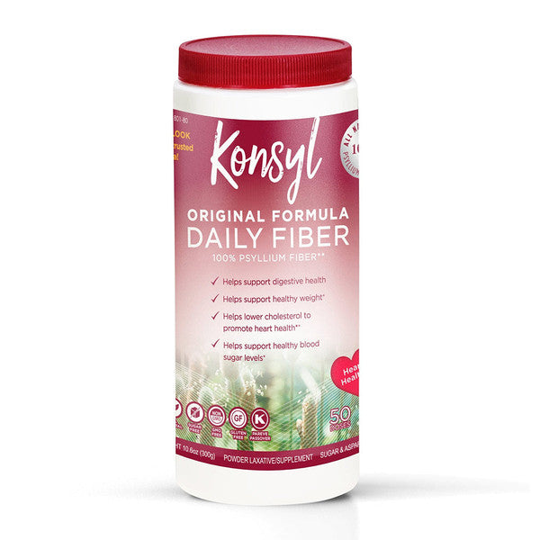 Konsyl 100% Natural Original Formula Psyllium Fiber 10.6oz
