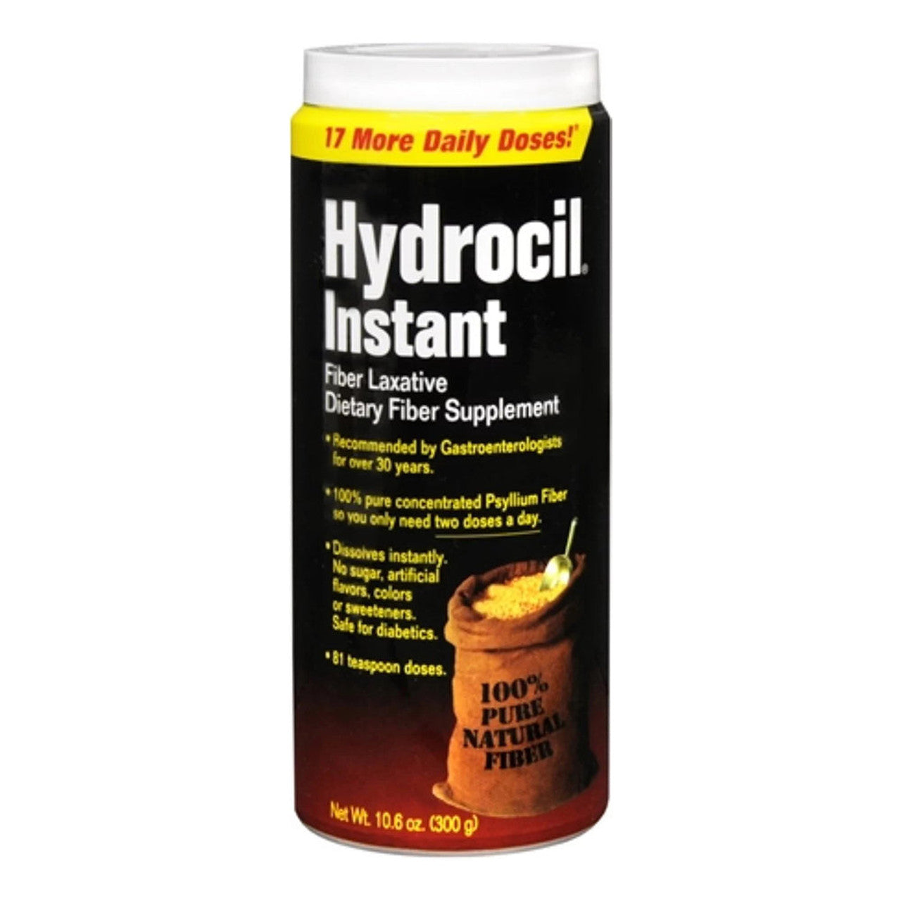 Hydrocil Instant Dietary Fiber Supplement, 10.6 Oz