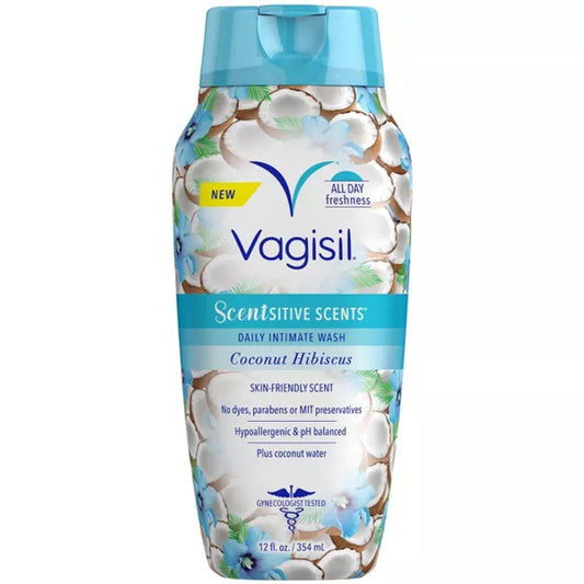 Vagisil Coconut/Hibiscus Feminine Wash - 12 Fl Oz