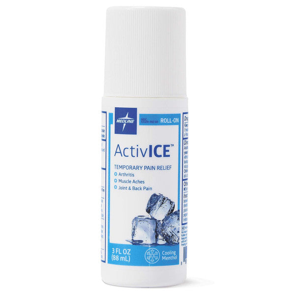 Medline Remedy Activice Topical Pain Reliever Roll On, 1Ct,3Fl Oz