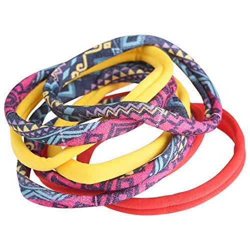 Goody Athletique 3 Piece Hair Elastic Ponytailers, Tribal
