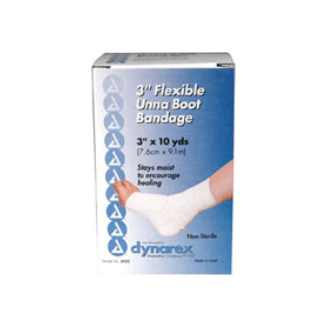 Dynarex Unna Boot Flexible Non-Sterile Bandage 3"X10Yd