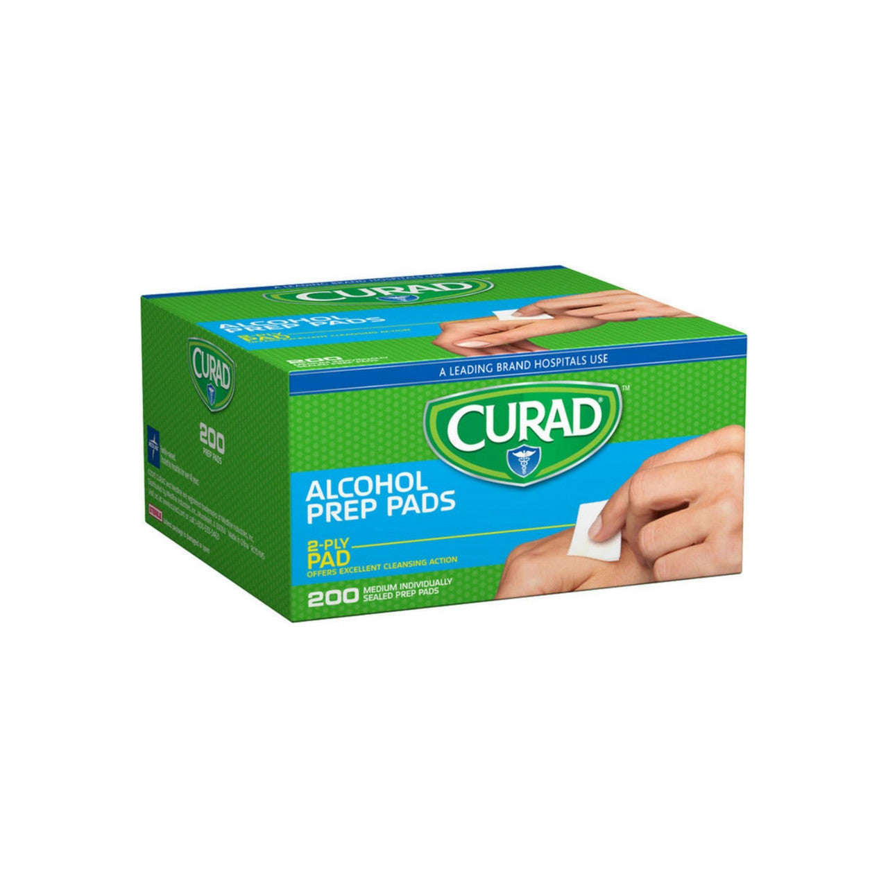 Curad Alcohol Prep Pads Swabs Antiseptic Wipes