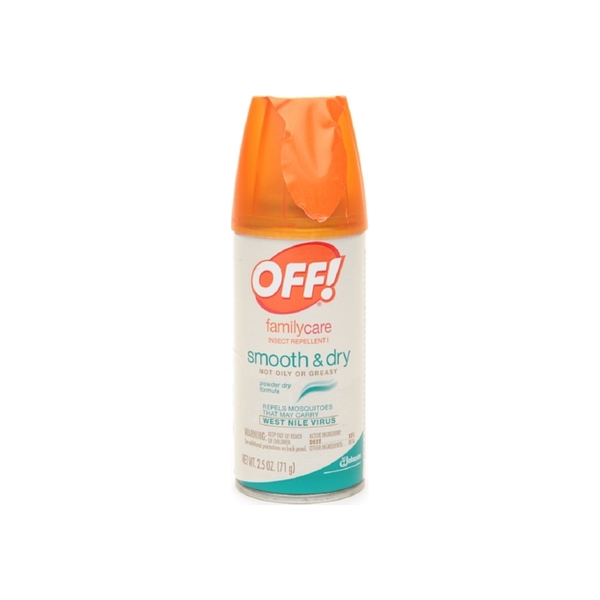 Off Insect Repellent, Family Care Smooth & Dry, 2.5-oz. Aerosol